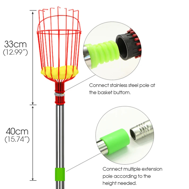 Teleskopowy łapacz owoców ze s – Fishing Rod Telescopic recenzja i cena