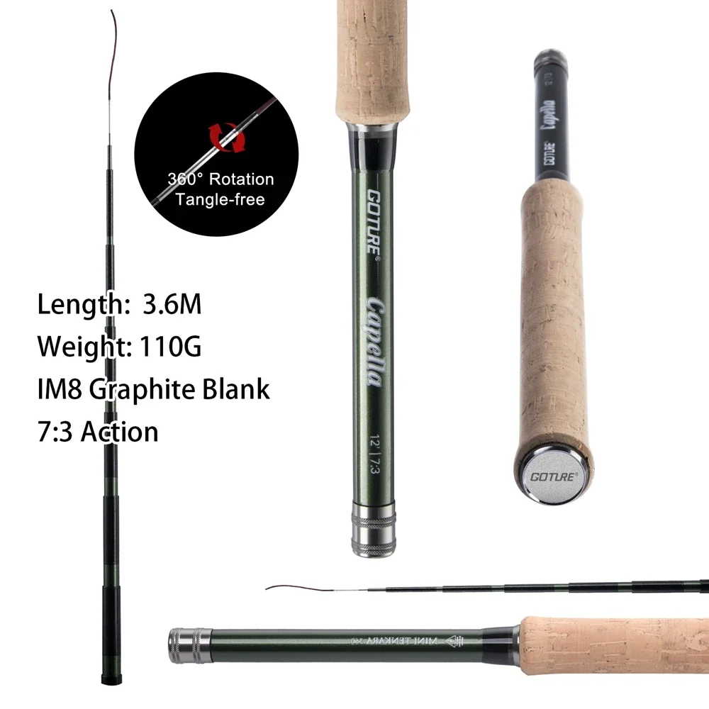 Goture 12FT Klasyczny zestaw w – Fishing Rod Fly recenzja i cena